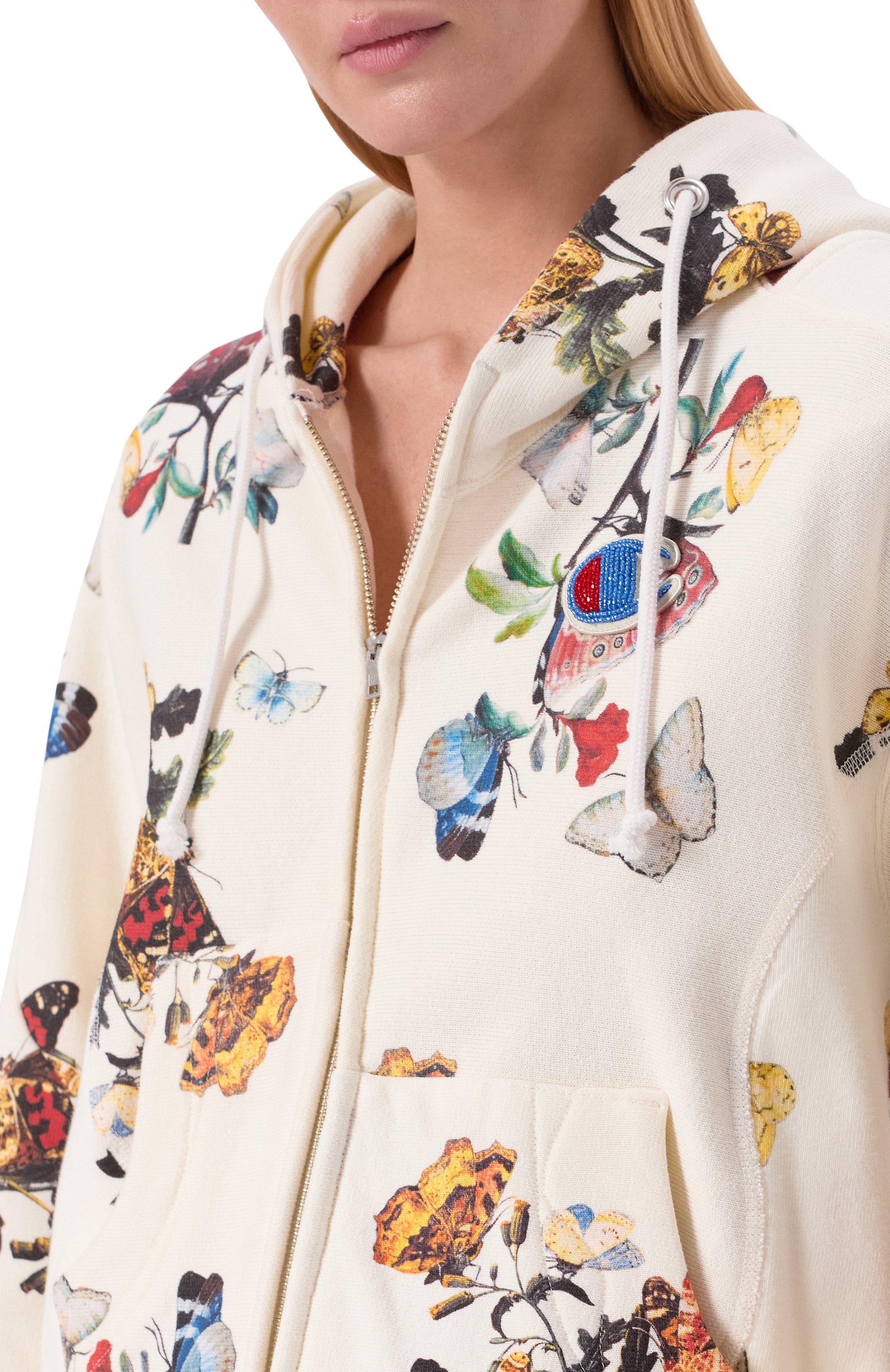 Хлопковая толстовка undercover x champion UNDERCOVER, арт. UC2E1802-2, фото 5