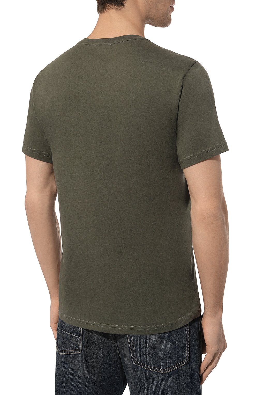 Хлопковая футболка EMPORIO ARMANI, арт. 211818/4R483, фото 4