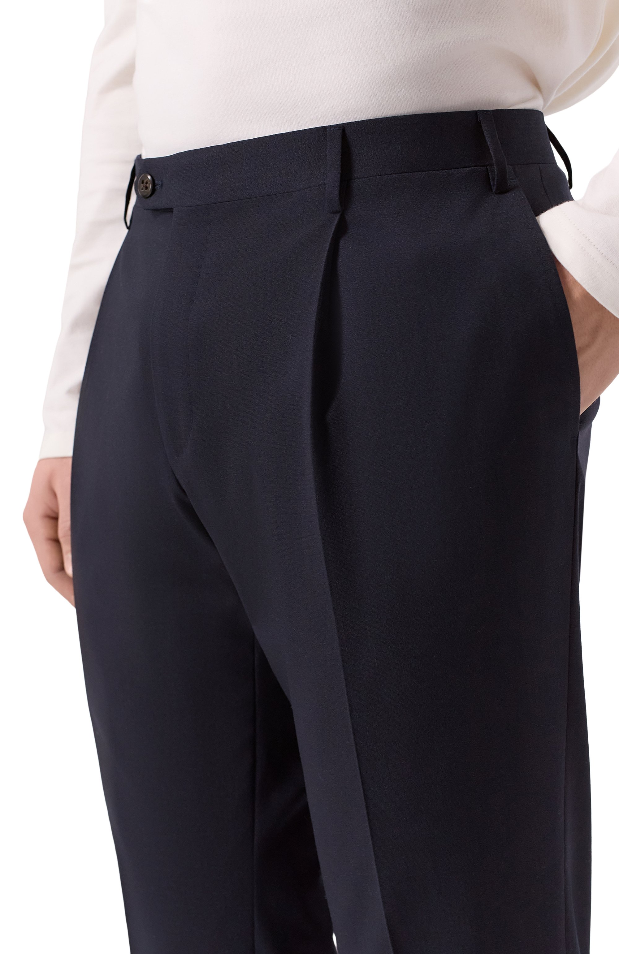 Шерстяные брюки CORNELIANI, арт. 275B03/2718565, фото 5