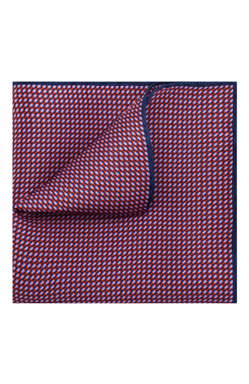 Шелковый платок CANALI красного цвета по цене 5950 руб., арт. 03/HS02206, фото 1 Шелковый платок CANALI, арт. 03/HS02206, фото 1