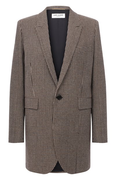 Женский шерстяной жакет SAINT LAURENT, арт. 634301/Y5B64