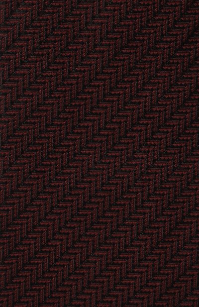 Шелковый галстук ZEGNA бордового цвета по цене 26350 руб., арт. 1P8/Z8D30TA8, фото 4 Шелковый галстук ZEGNA, арт. 1P8/Z8D30TA8, фото 4