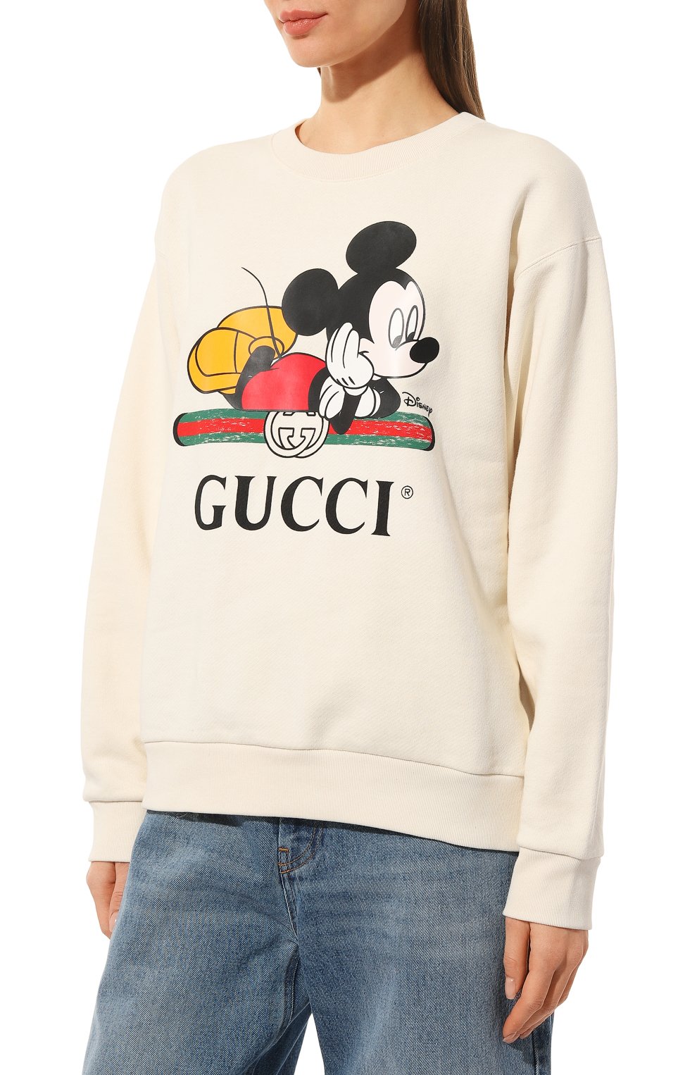 Хлопковый свитшот disney x gucci GUCCI, арт. 469250 XJB8C, фото 3