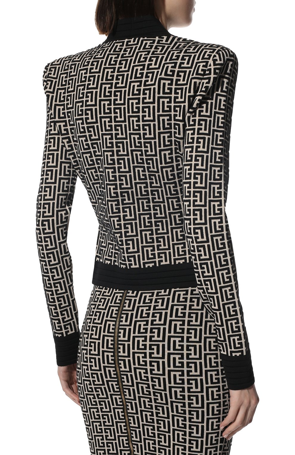 Жакет из шерсти и вискозы BALMAIN, арт. XF1KL055/KB02, фото 4