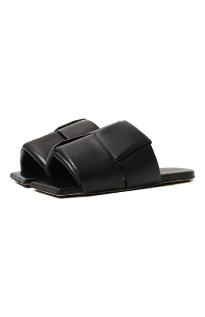 Мужские кожаные шлепанцы BOTTEGA VENETA, арт. 741350/VBSD0
