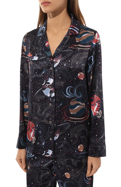 Шелковая пижама  DEREK ROSE, арт. 2050-BRIN105, фото 3