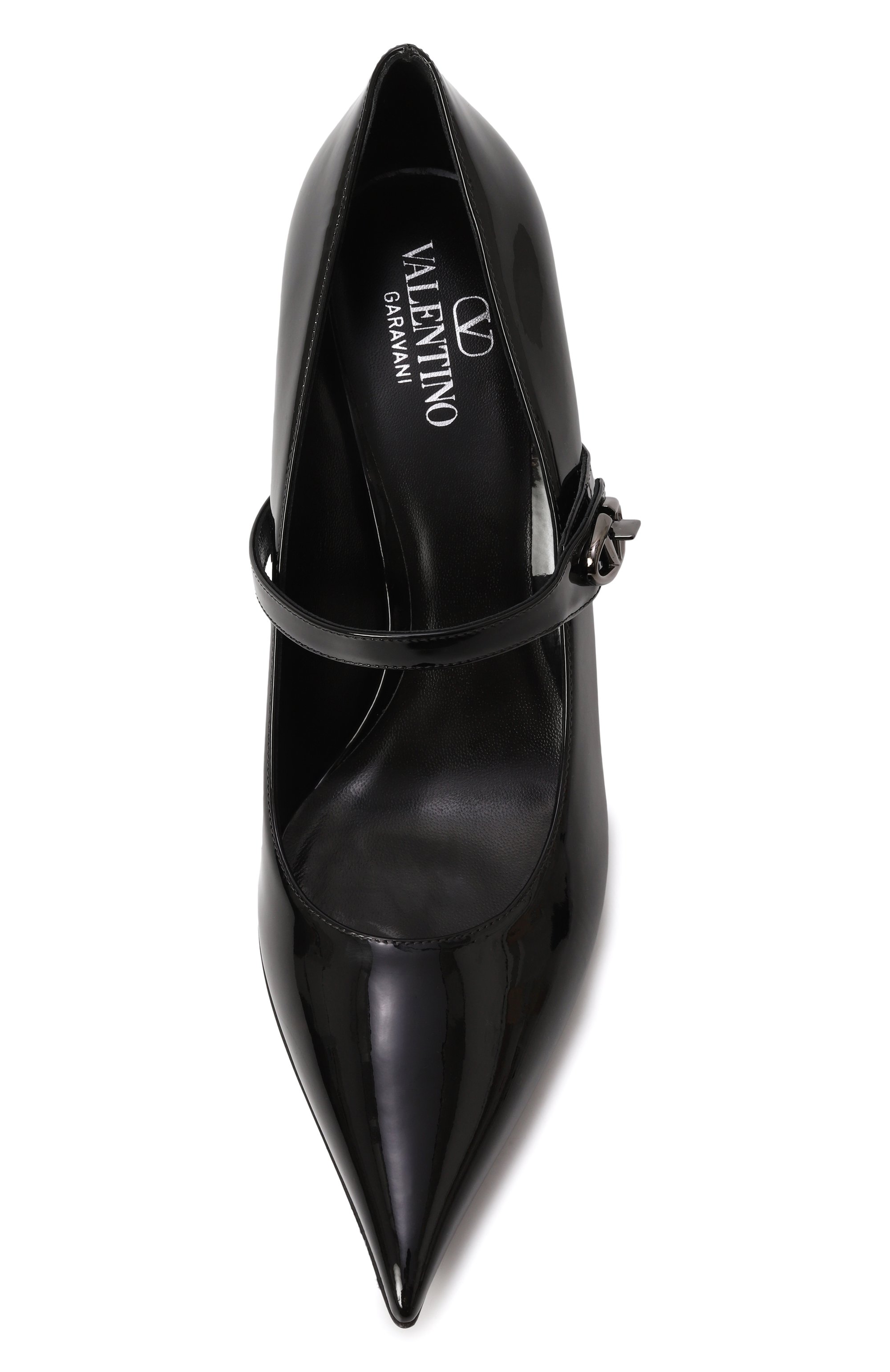 Лакированные туфли vlogo lockette VALENTINO, арт. 5W0S0KV7/XFV, фото 6