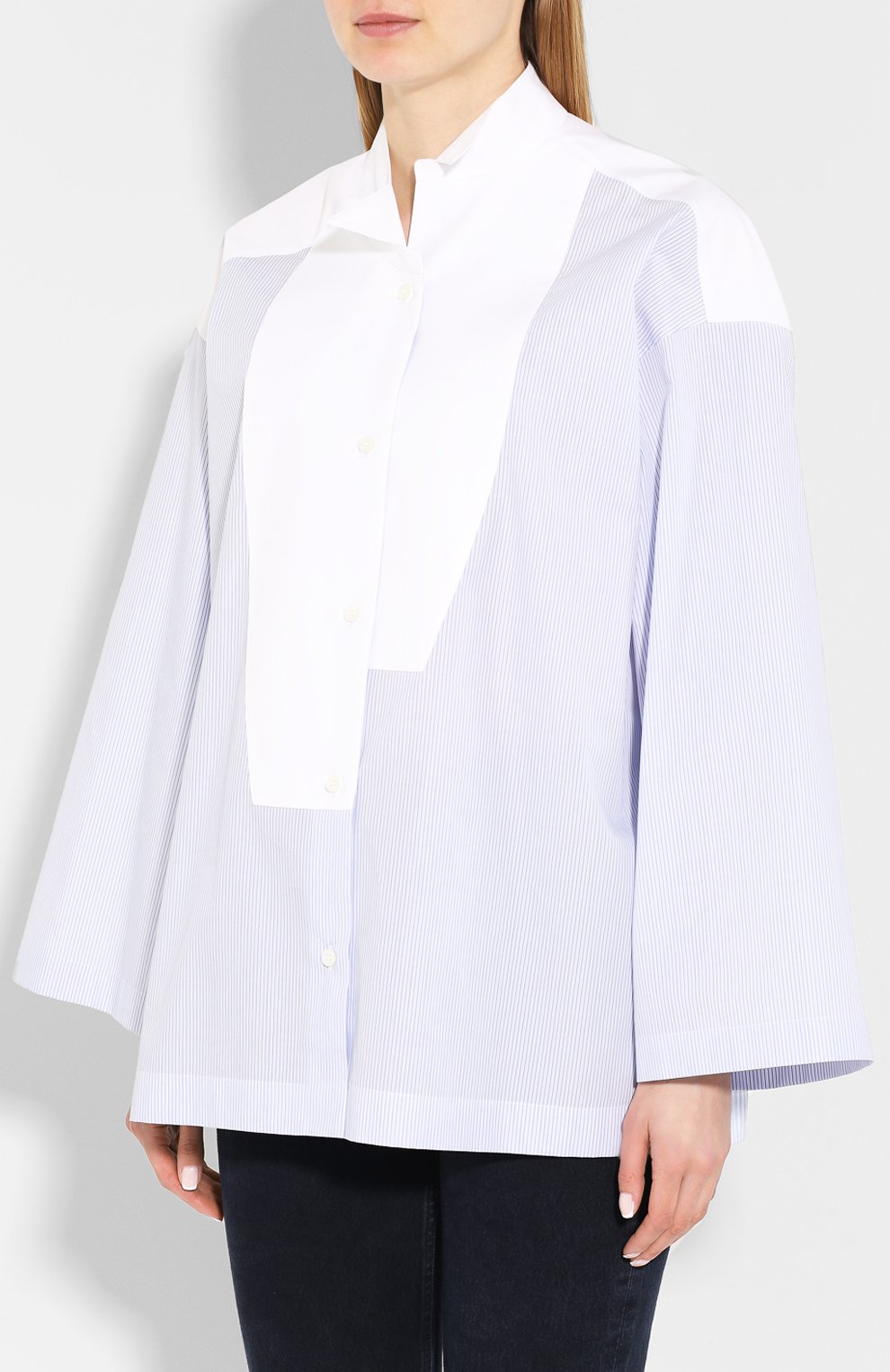 Хлопковая рубашка LOEWE, арт. S2109410GH, фото 3