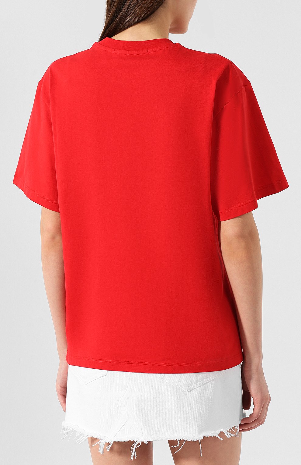 Хлопковая футболка MSGM, арт. 2741MDM62 195797, фото 4
