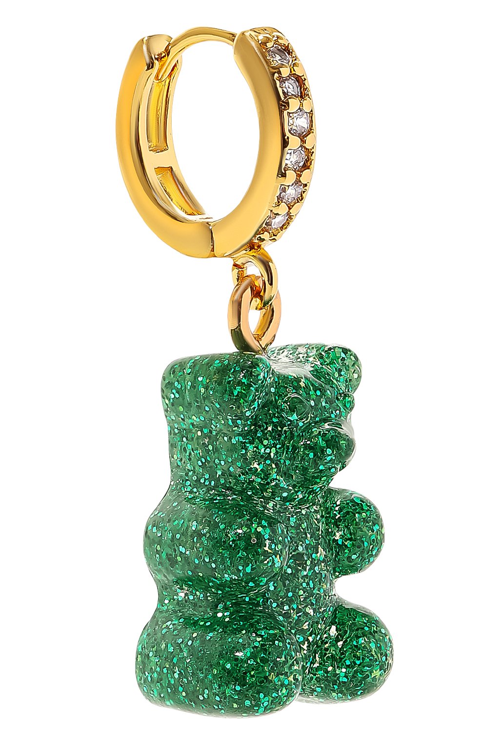 Моносерьга CRYSTAL HAZE, арт. N0STALGIA BEAR H00P, фото 3