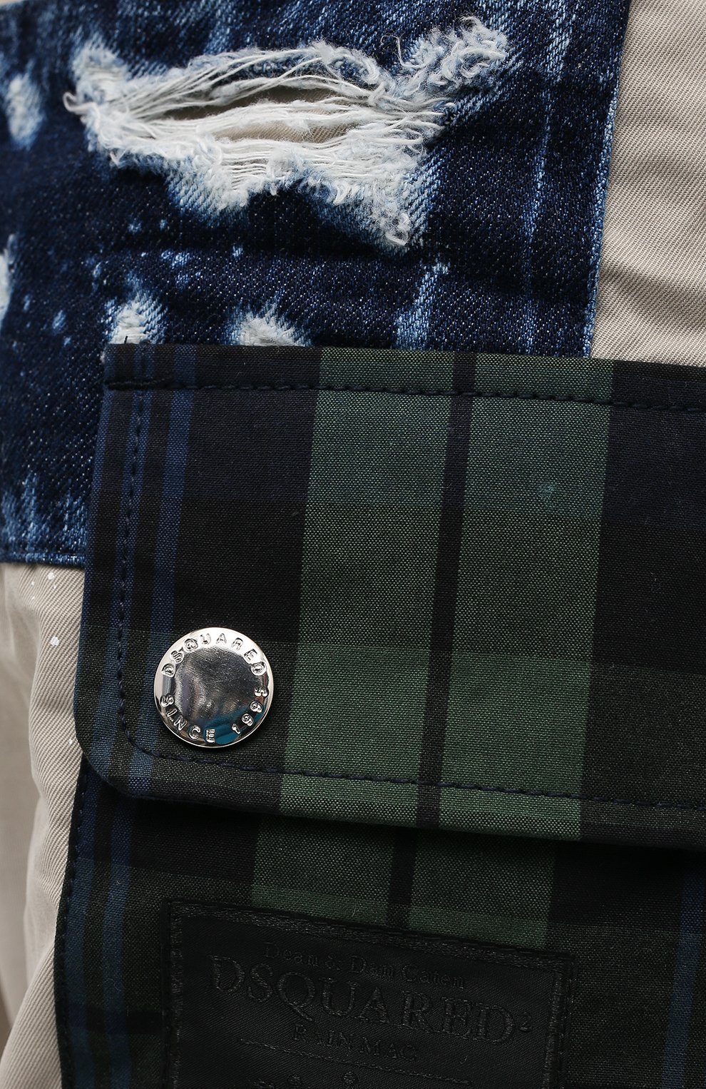 Хлопковые брюки DSQUARED2 бежевого цвета по цене 79250 руб., арт. S74KB0577/S41794, фото 5 Хлопковые брюки DSQUARED2, арт. S74KB0577/S41794, фото 5