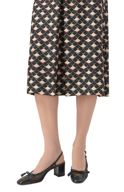 Комбинированные туфли Valet Du Roi 60 Valentino 8W2S0MH9/PDY Чёрный  8W2S0MH9/PDY Фото 2