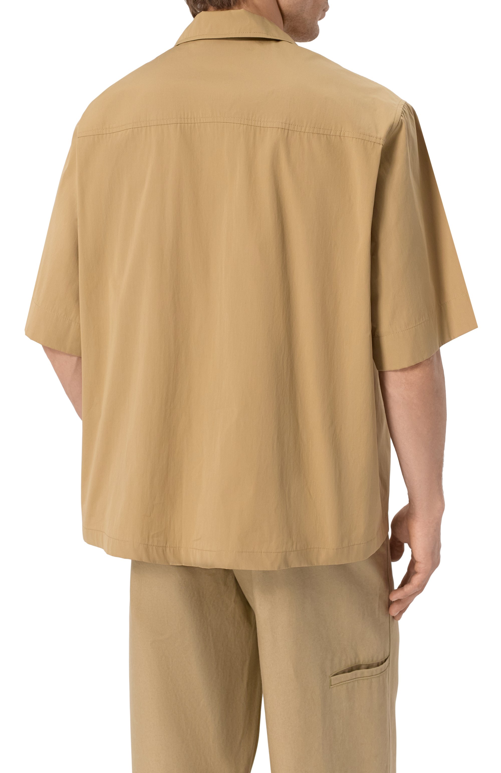 Хлопковая рубашка JIL SANDER, арт. J47DL0166/J45292, фото 4