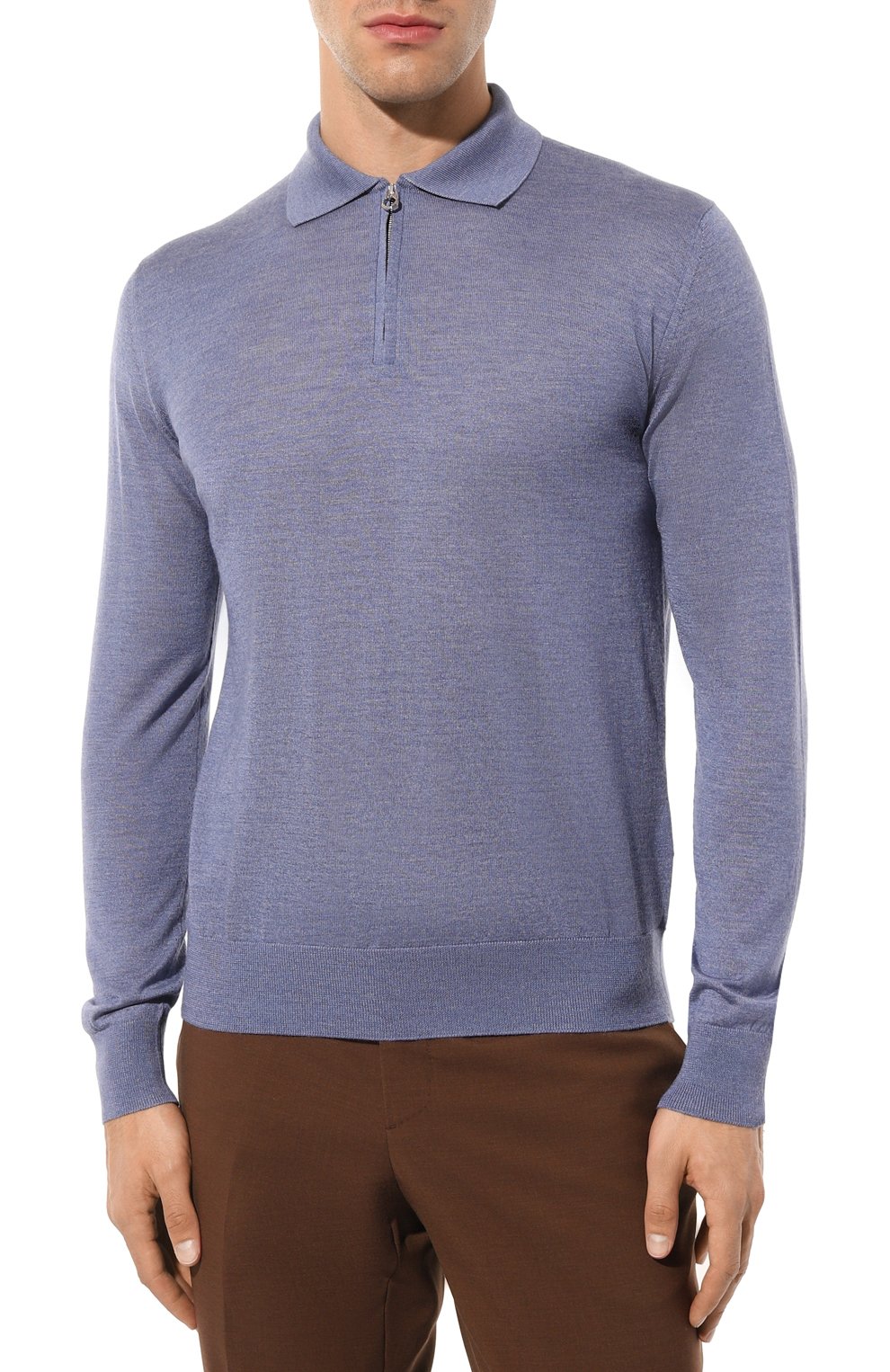 Поло из кашемира и шелк�а STEFANO RICCI, арт. KE03500P30/E23345, фото 3