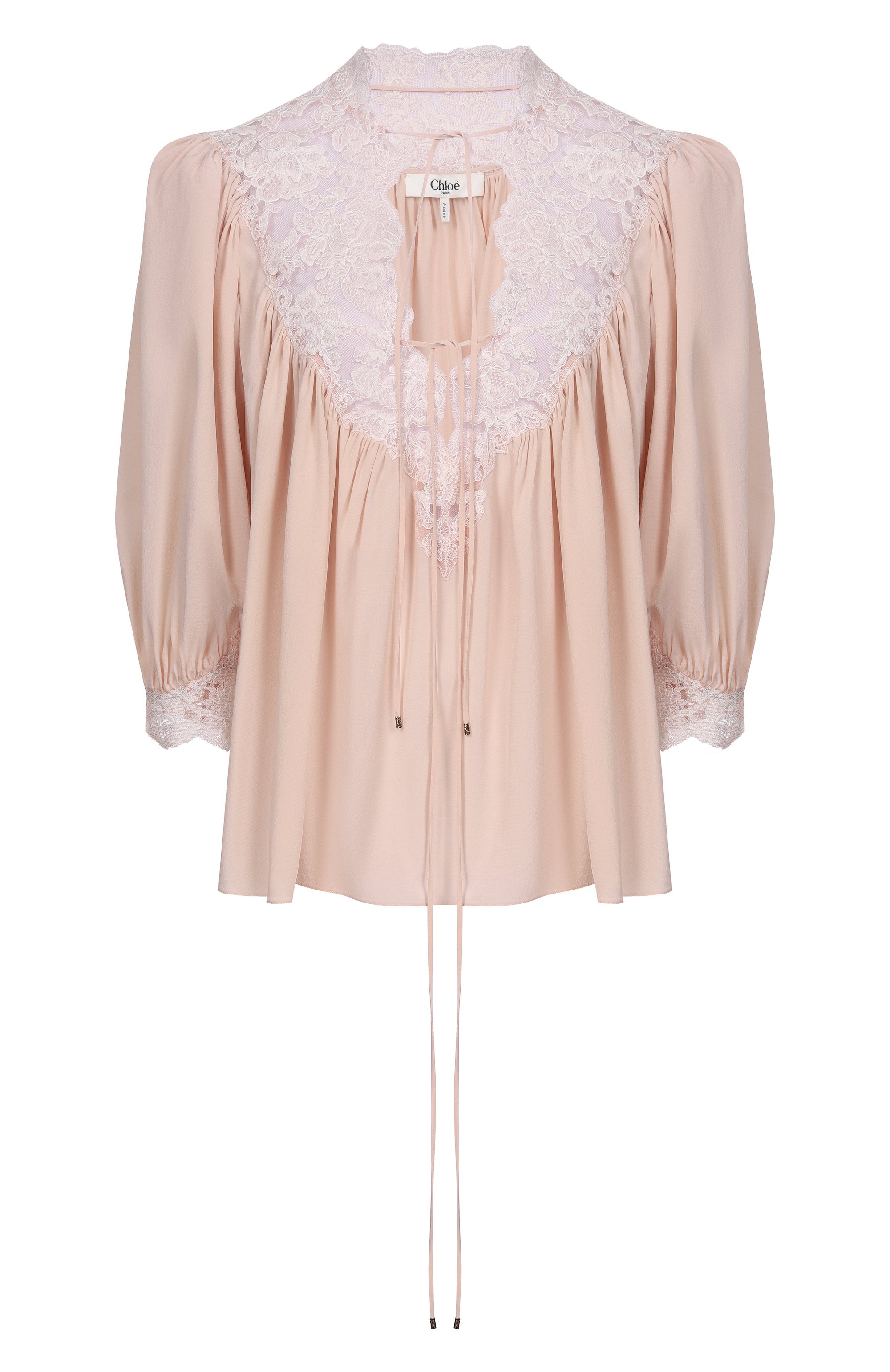 Шелковая блузка CHLOÉ, арт. CH26SHT38005, фото 1