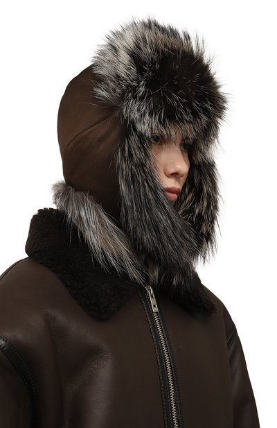 Шапка-ушанка из меха лисы VICTORIA KUSENKOVA, арт. 090904466153, фото 2