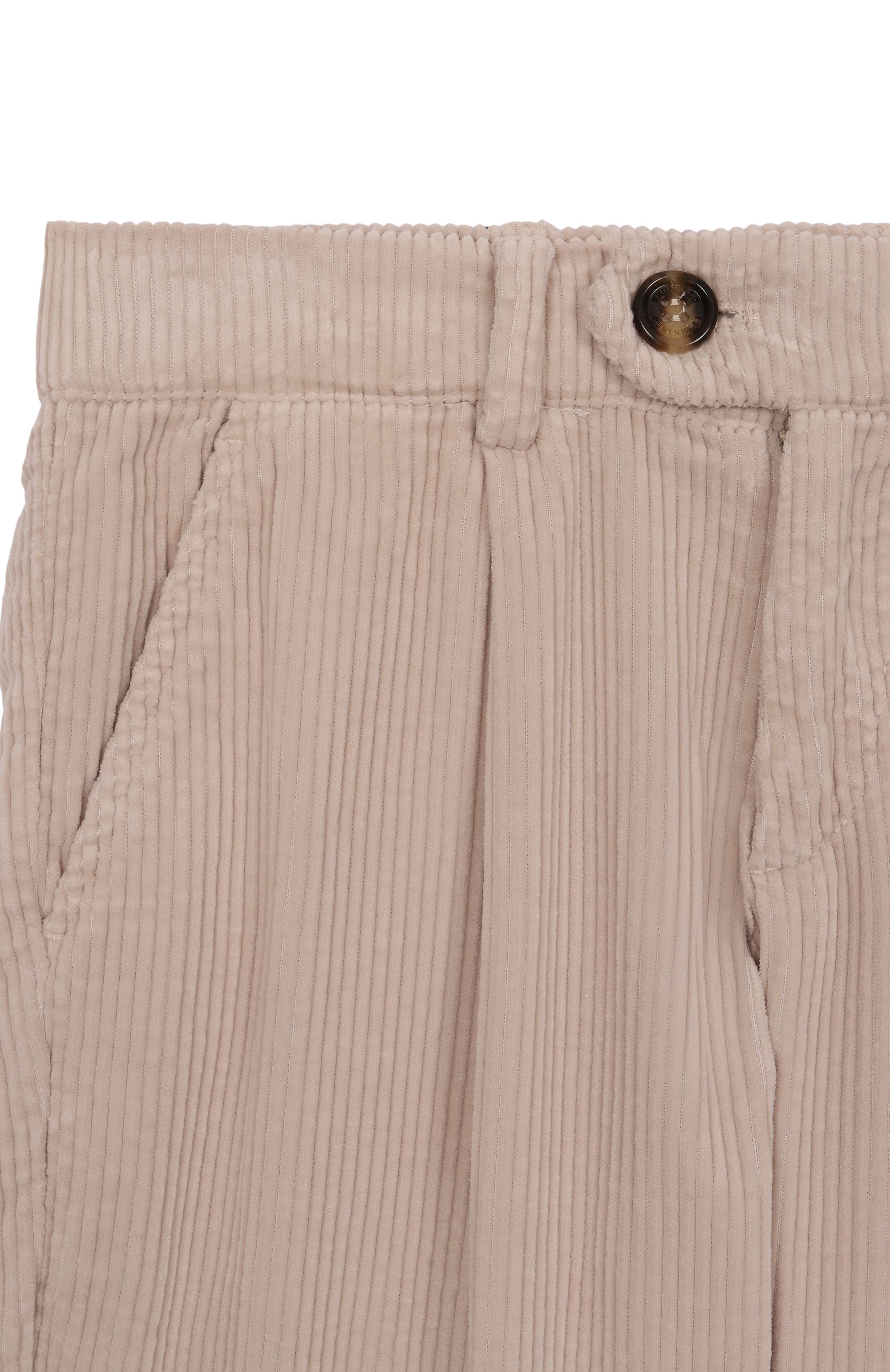 Вельветовые брюки BRUNELLO CUCINELLI бежевого цвета по цене 49950 руб., арт. B280UP100A, фото 3 Вельветовые брюки BRUNELLO CUCINELLI, арт. B280UP100A, фото 3