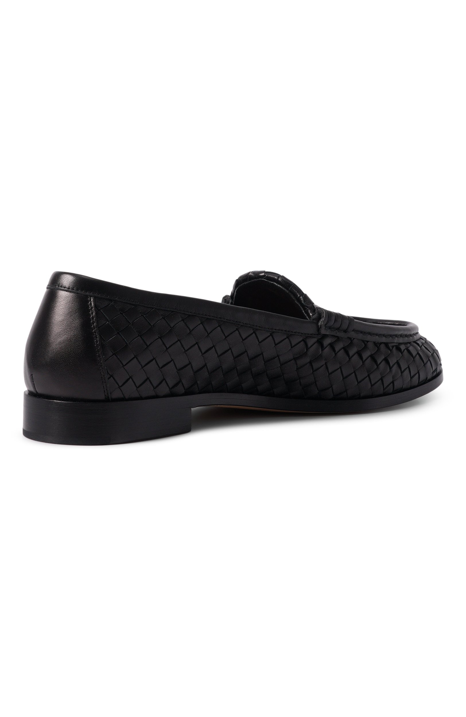 Кожаные лоферы silenzio BOTTEGA VENETA черного цвета по цене 165000 руб., арт. 867565/V2ED0, фото 4 Кожаные лоферы silenzio BOTTEGA VENETA, арт. 867565/V2ED0, фото 4
