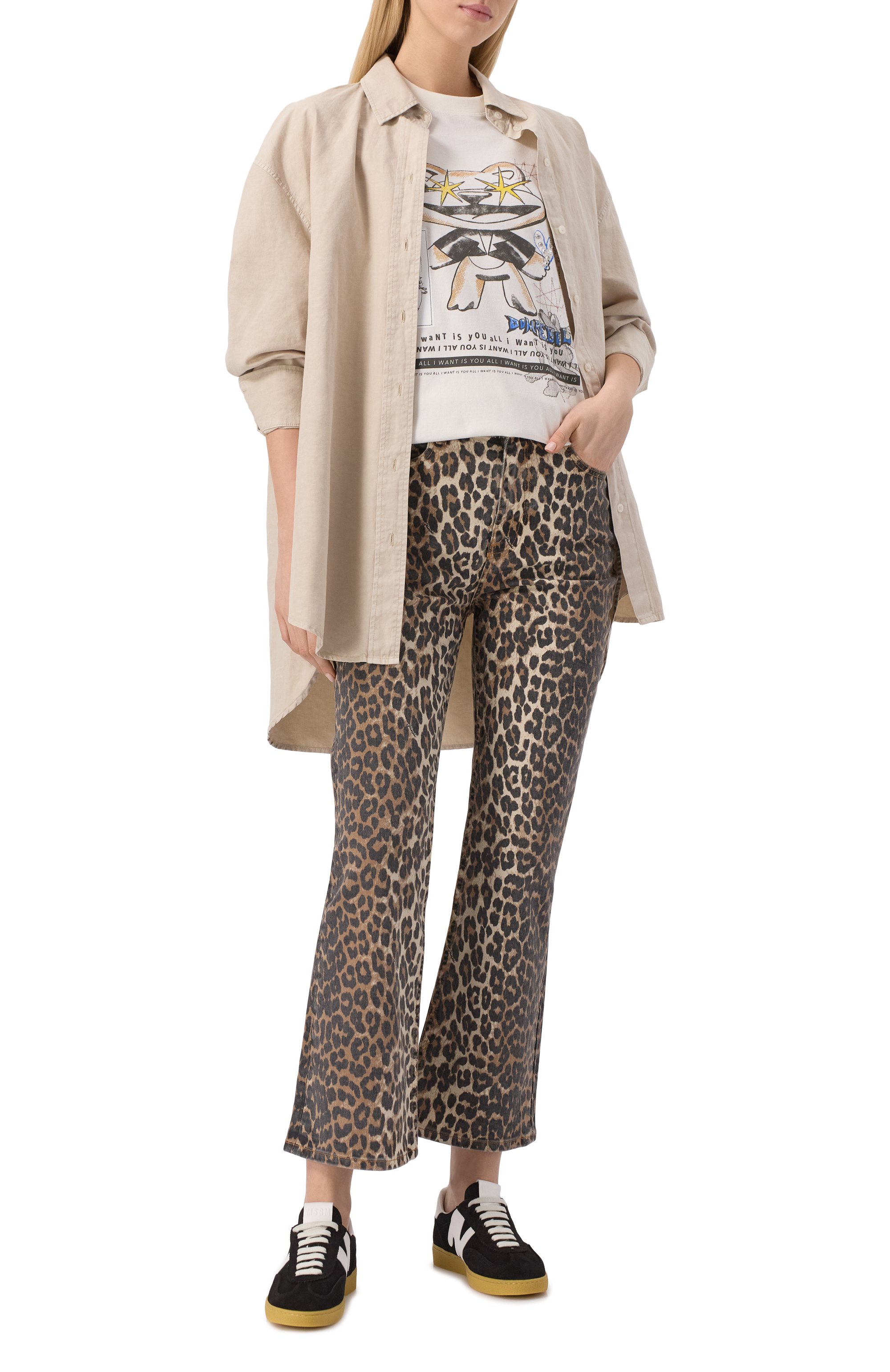 Хлопковая футболка DOMREBEL, арт. WANTED T-SHIRT SWAR0WSKI, фото 2