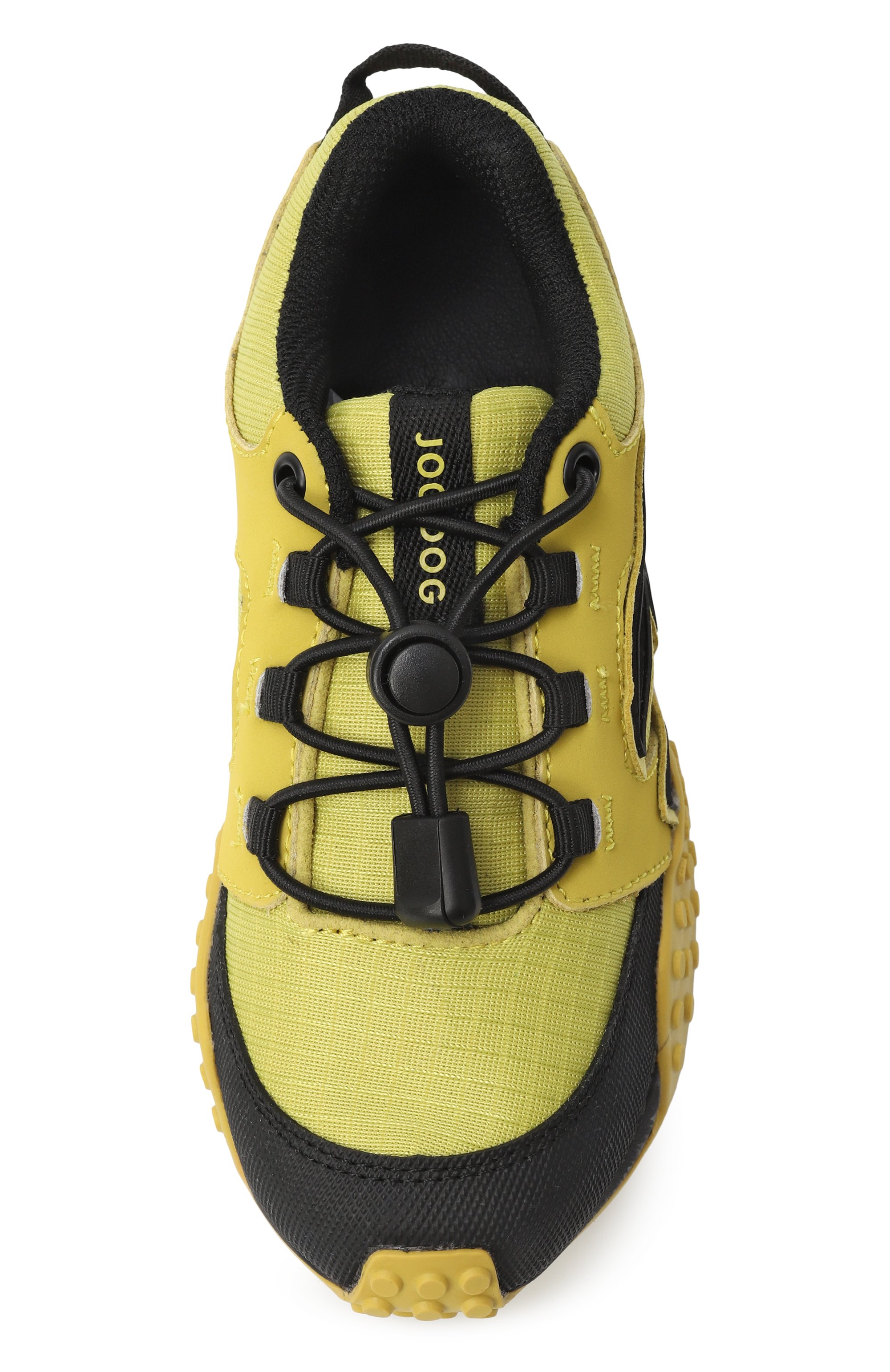 Комбинированные кроссовки JOG DOG желтого цвета по цене 11990 руб., арт. 1747BUFRH3-107, фото 4 Комбинированные кроссовки JOG DOG, арт. 1747BUFRH3-107, фото 4