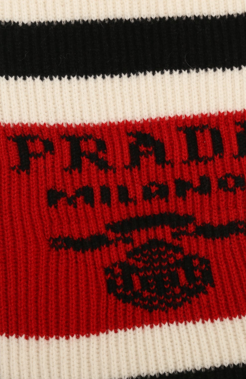 Кашемировый шарф PRADA, арт. UMS418-10QF-F0009-212, фото 3