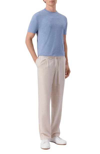 Мужские брюки изо льна и хлопка ZIMMERLI, арт. 4697-27002