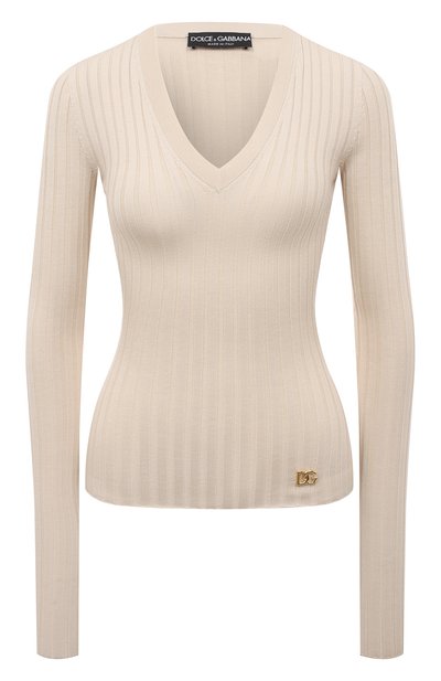 Женский шерстяной пуловер DOLCE & GABBANA, арт. FXM46T/JCVJ7