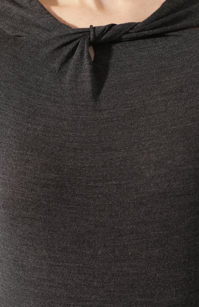 Пуловер из смеси шерсти и шелка GIORGIO ARMANI, арт. 3HAMA4/AMA4Z, фото 5