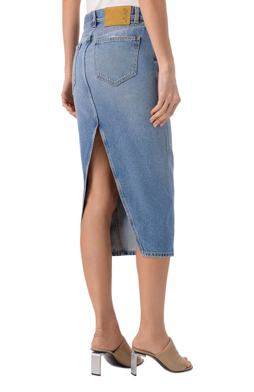 Джинсовая юбка Ricka Haikure HEW08106DF106L0909/RICKA N0RDIC BLUE Голубой  HEW08106DF106L0909/RICKA N0RDIC BLUE Фото 4