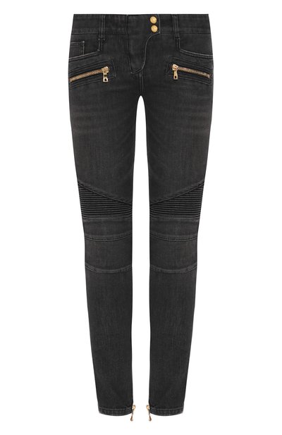 Женские джинсы с декоративными молниями BALMAIN, арт. RF1995999/265N