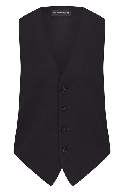 Женский хлопковый жилет ANN DEMEULEMEESTER, арт. B0013555/FA696