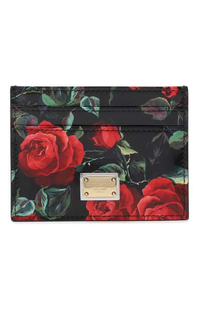 Женский кожаный футляр для кредитных карт DOLCE & GABBANA, арт. BI0330/A6023
