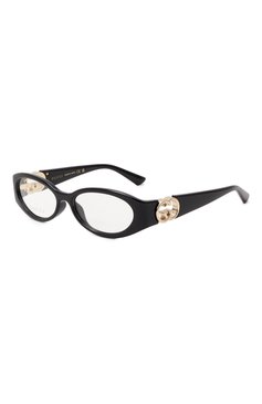 Женские оправа GUCCI черного цвета, арт. GG1693 001 | Фото 1 (Тип очков: Оправа; Нос: Не проставлено; Региональные ограничения белый список (Axapta Mercury): Не проставлено; Материал: Пластик; Оптика Гендер: оптика-женское; Очки форма: Овальные)