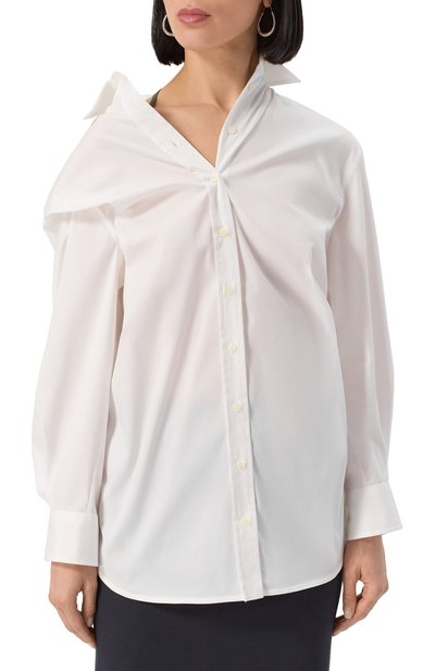 Хлопковая рубашка BRUNELLO CUCINELLI, арт. MP091ND806, фото 3