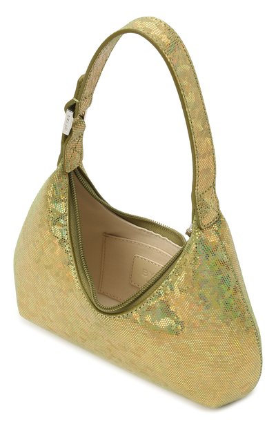 Сумка baby amber BY FAR салатового цвета по цене 65750 руб., арт. 21PFBASDIGH0L0SMA, фото 4 Сумка baby amber BY FAR, арт. 21PFBASDIGH0L0SMA, фото 4