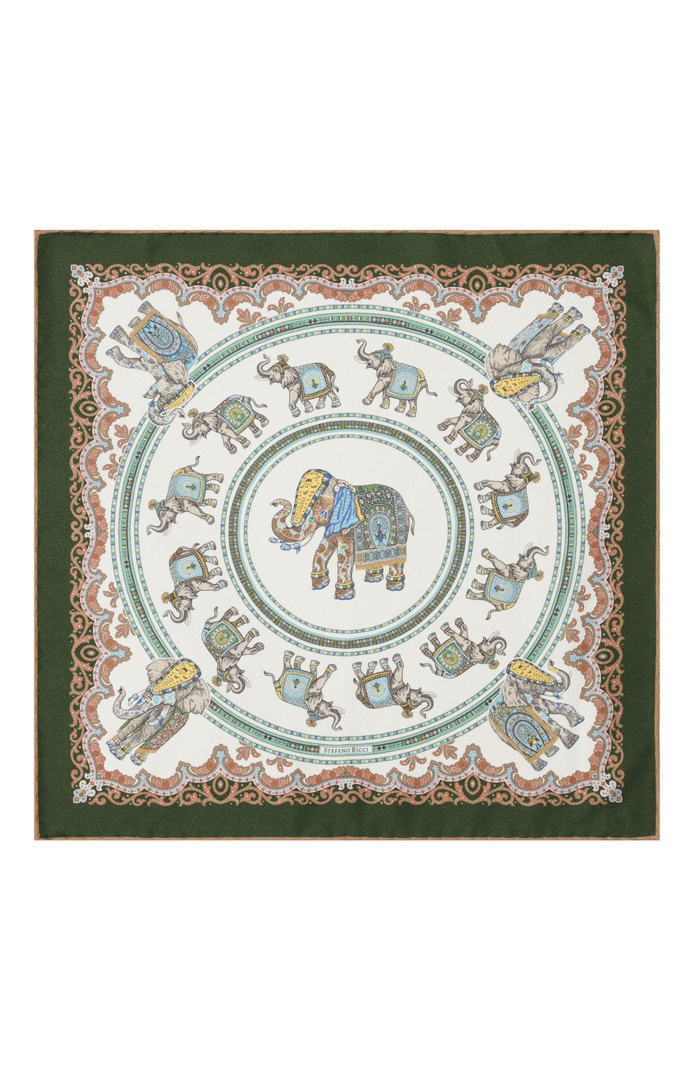 Шелковый платок STEFANO RICCI, арт. FZSR16/13711, фото 3