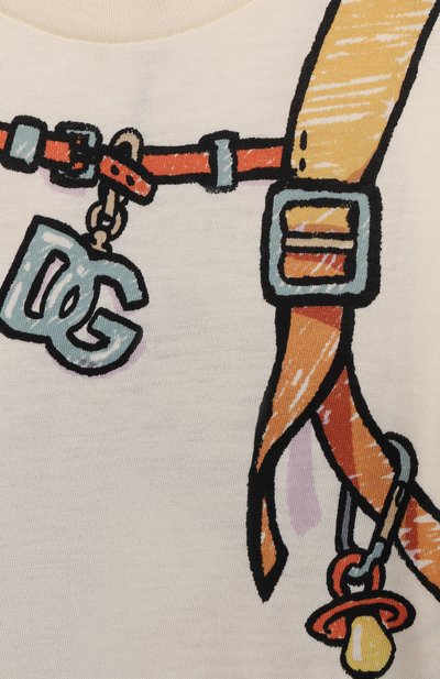 Хлопковая футболка DOLCE & GABBANA, арт. L4JTHV/II7IP/2-6, фото 3