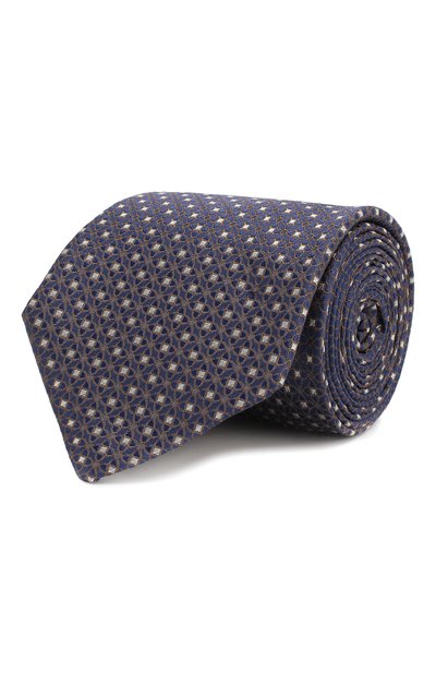 Мужской шелковый галстук CANALI, арт. 18/HJ02133