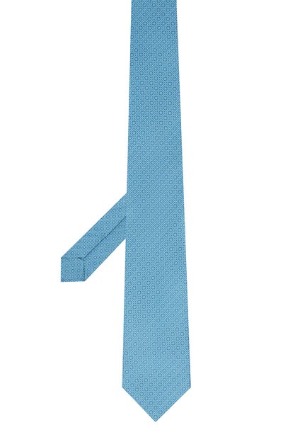 Комплект из галстука и платка STEFANO RICCI голубого цвета по цене 49650 руб., арт. DH/53102, фото 3 Комплект из галстука и платка STEFANO RICCI, арт. DH/53102, фото 3