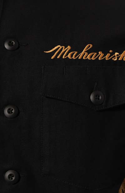 Хлопковая рубашка MAHARISHI, арт. 4213, фото 5