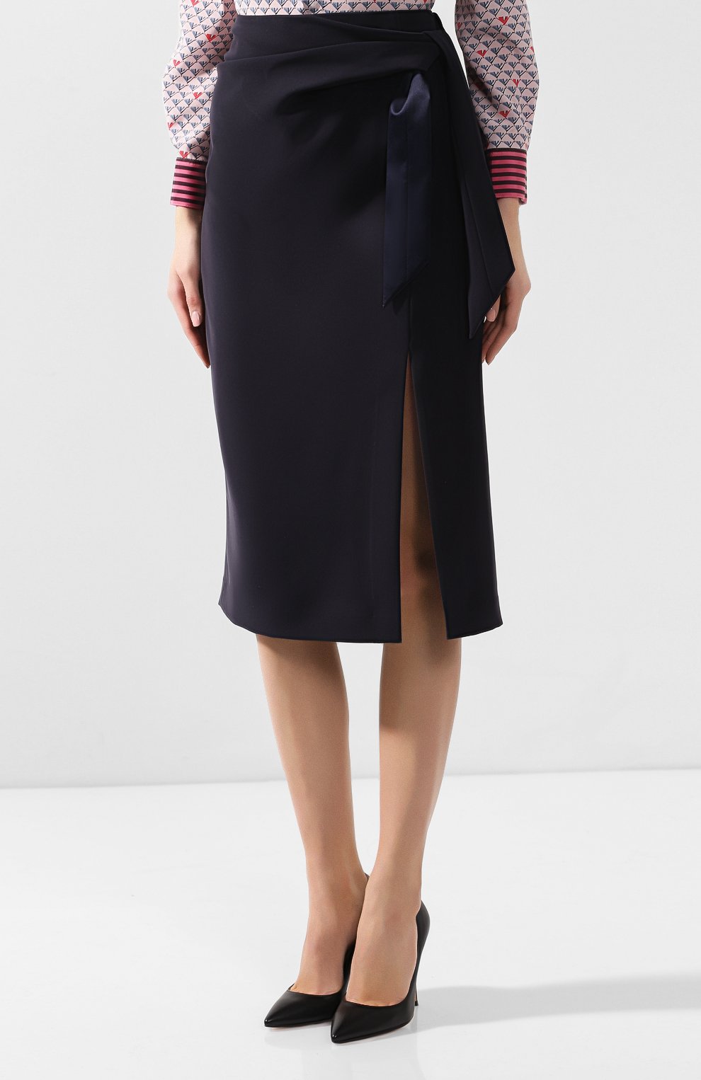 Юбка с разрезом EMPORIO ARMANI, арт. 2NN11T/2M015, фото 3