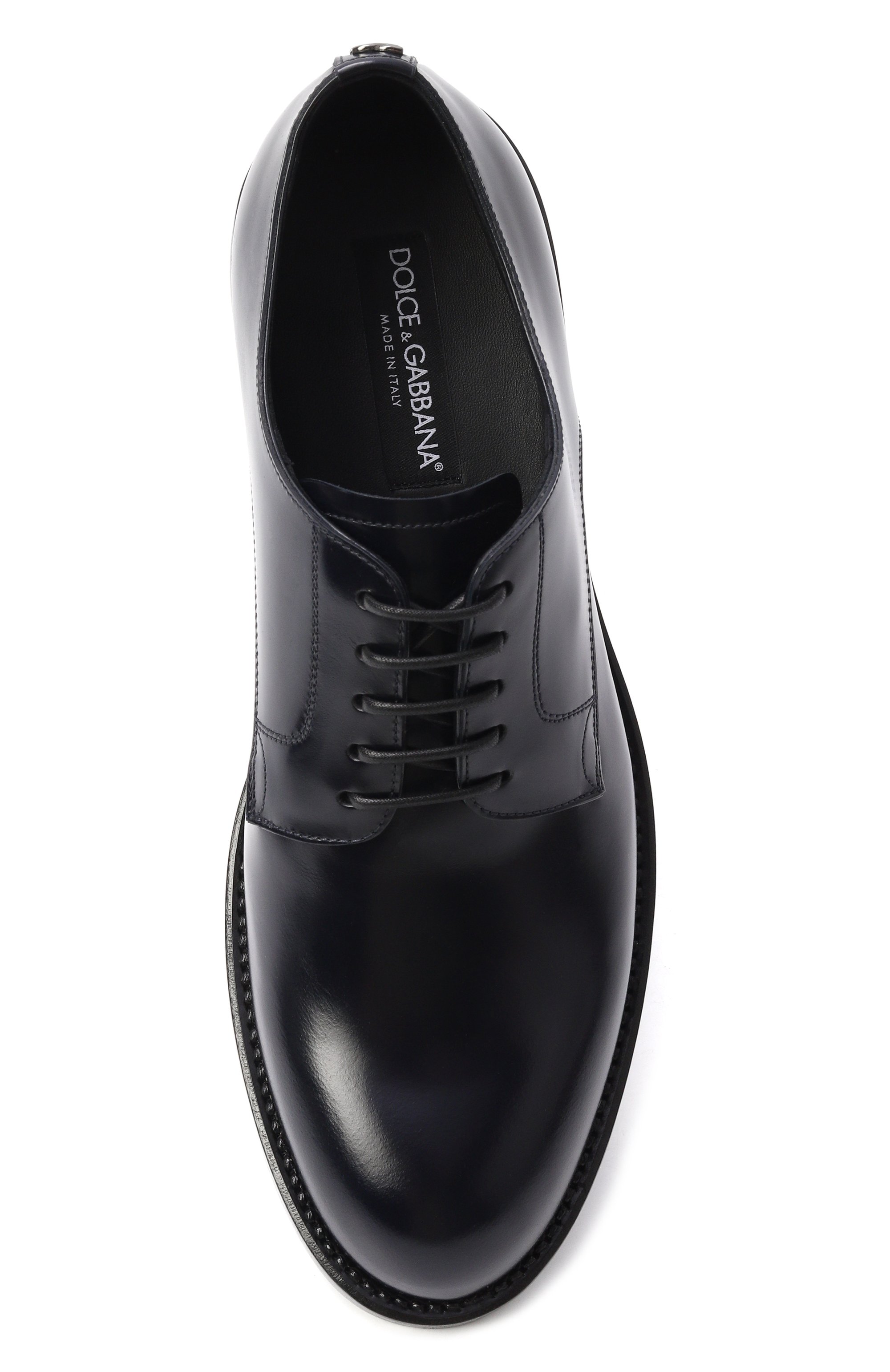 Кожаные дерби dg night DOLCE & GABBANA, арт. A10879/A1203, фото 5