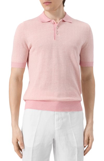 Поло изо льна и хлопка GRAN SASSO, арт. 57116/18659, фото 3