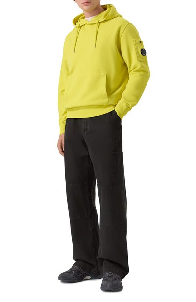 Хлопковое худи C.P. COMPANY, арт. 19CMSS719A006372R, фото 2