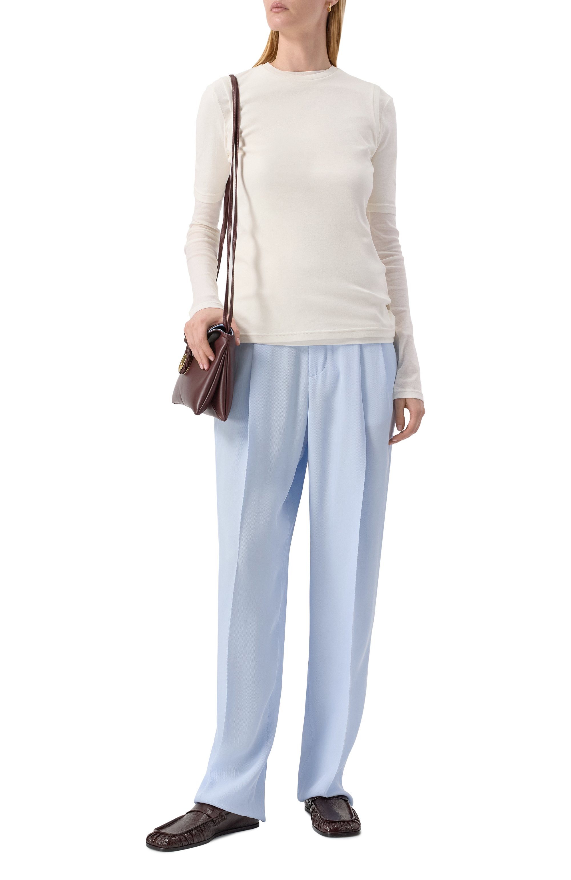 Кожаные лоферы JIL SANDER, арт. J16WR0022-P8297, фото 2