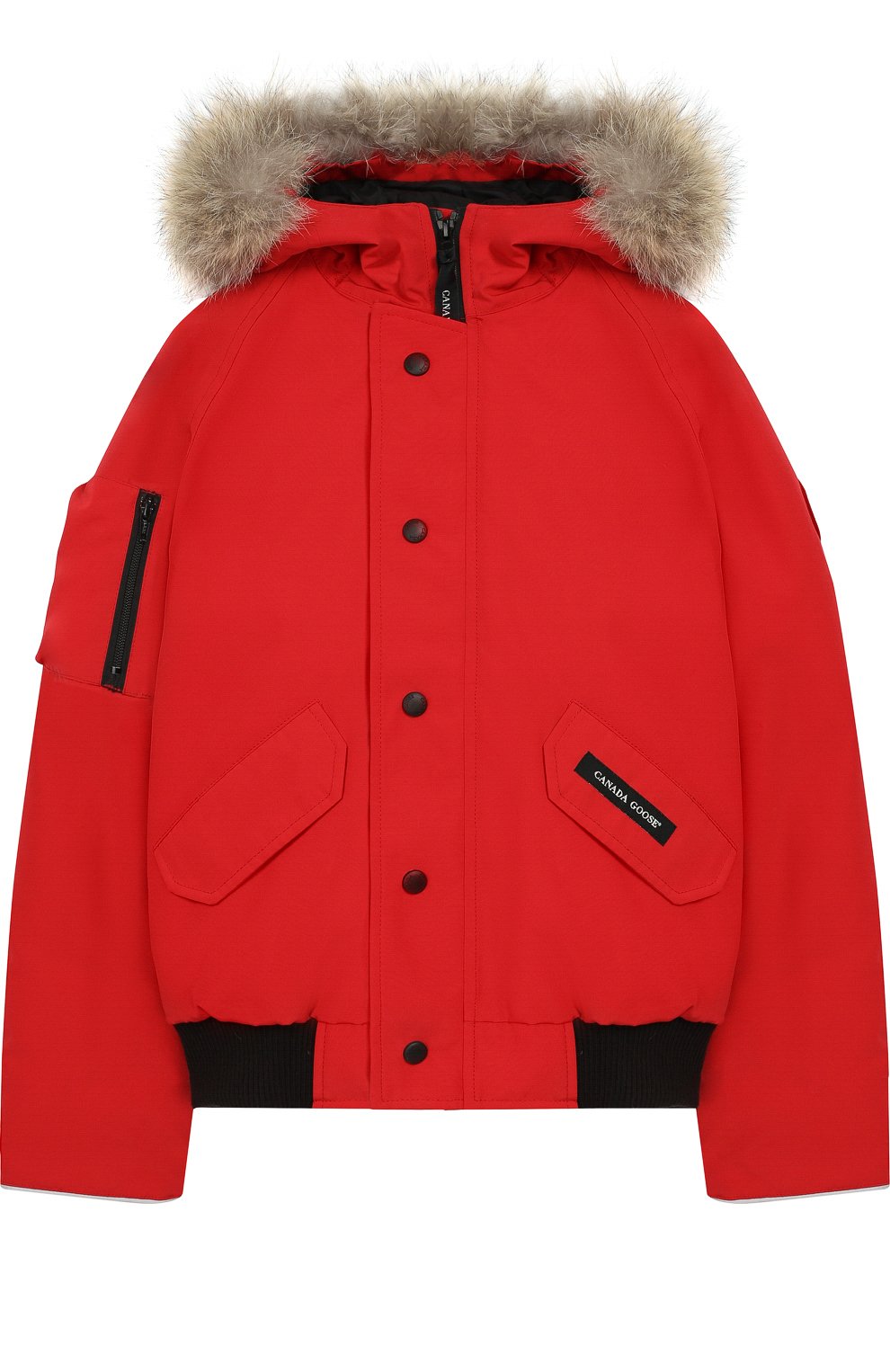 Пуховая куртка rundle с меховой отделкой на капюшоне CANADA GOOSE, арт. 7995Y, фото 1