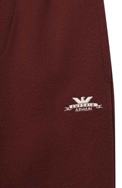 Хлопковые брюки EMPORIO ARMANI, арт. EB001646/AF26020, фото 3