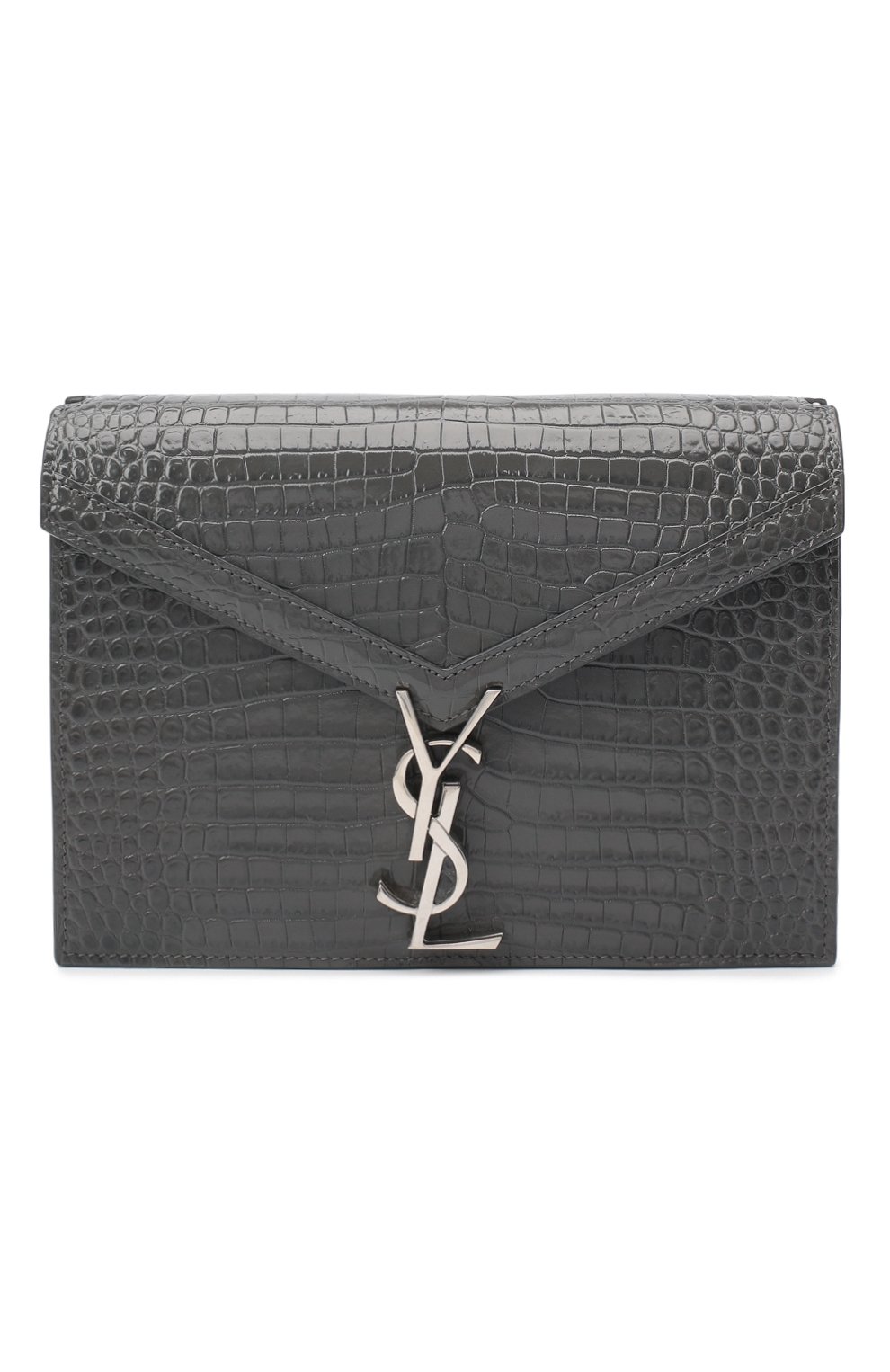 Сумка SAINT LAURENT темно-серого цвета по цене 236500 руб., арт. 532750/DND0E, фото 1 Сумка SAINT LAURENT, арт. 532750/DND0E, фото 1