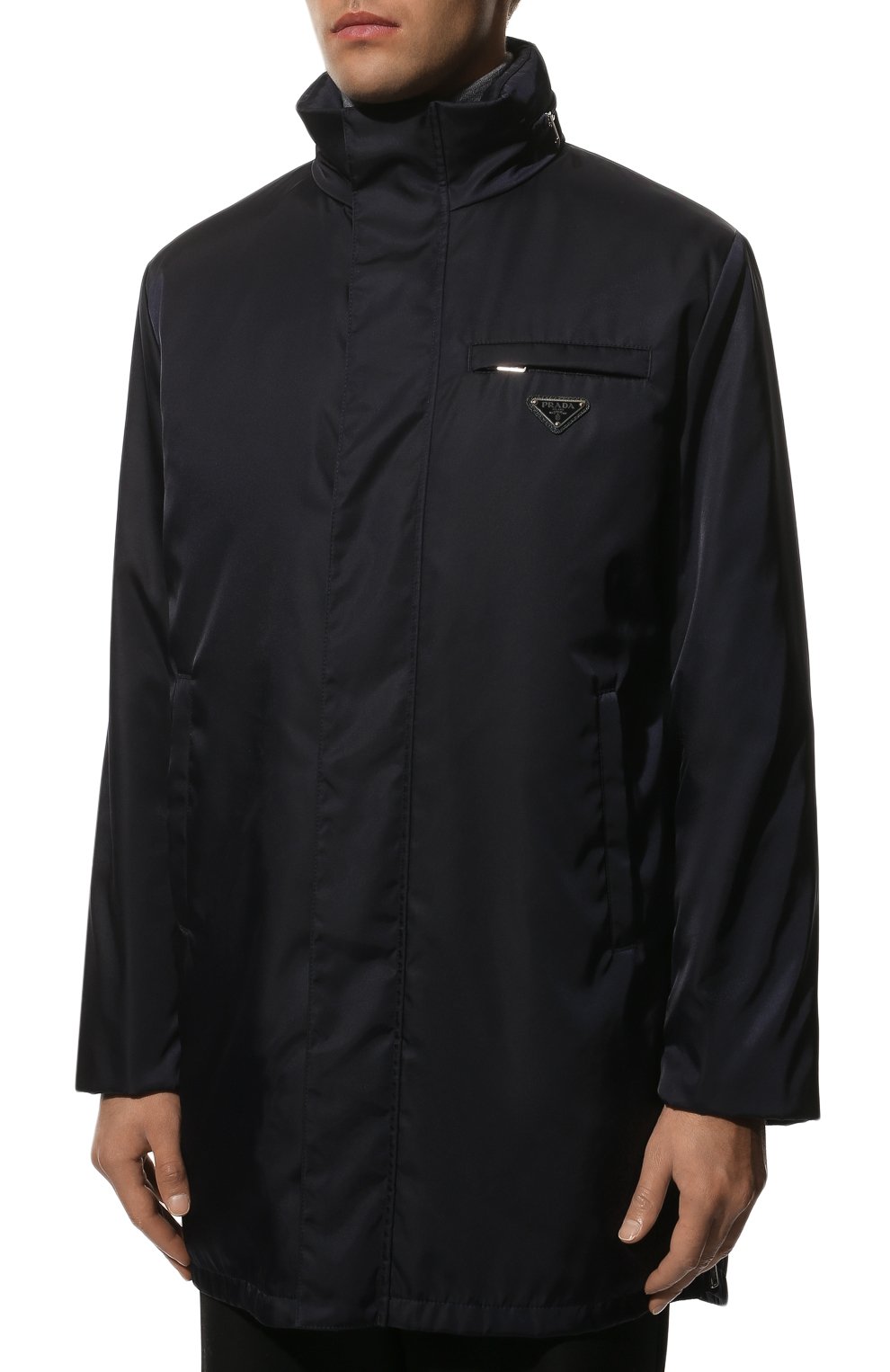 Утепленный плащ PRADA, арт. SGB317-I18-F0124-201, фото 3