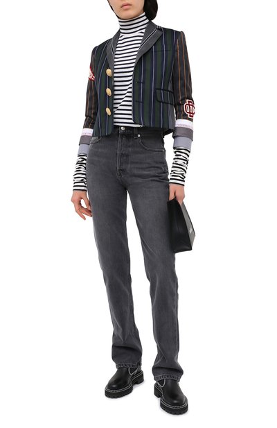 Водолазка из хлопка и льна DSQUARED2, арт. S75GD0135/S23717, фото 2